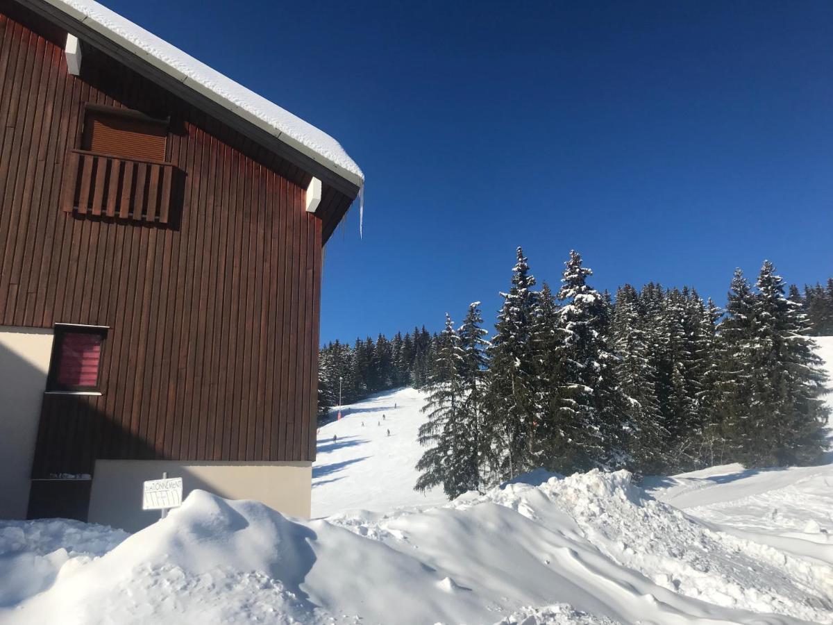 Appartement T2 Col De Merdassier Au Pied Des Pistes Manigod Exteriör bild